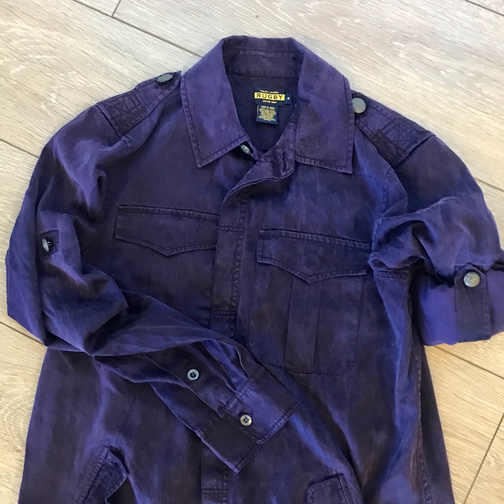 Ralph Lauren Rugby Deep Purple Trench